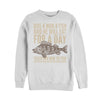 Dejte Muži Rybu Mikina (Give A Man A Fish Sweatshirt)