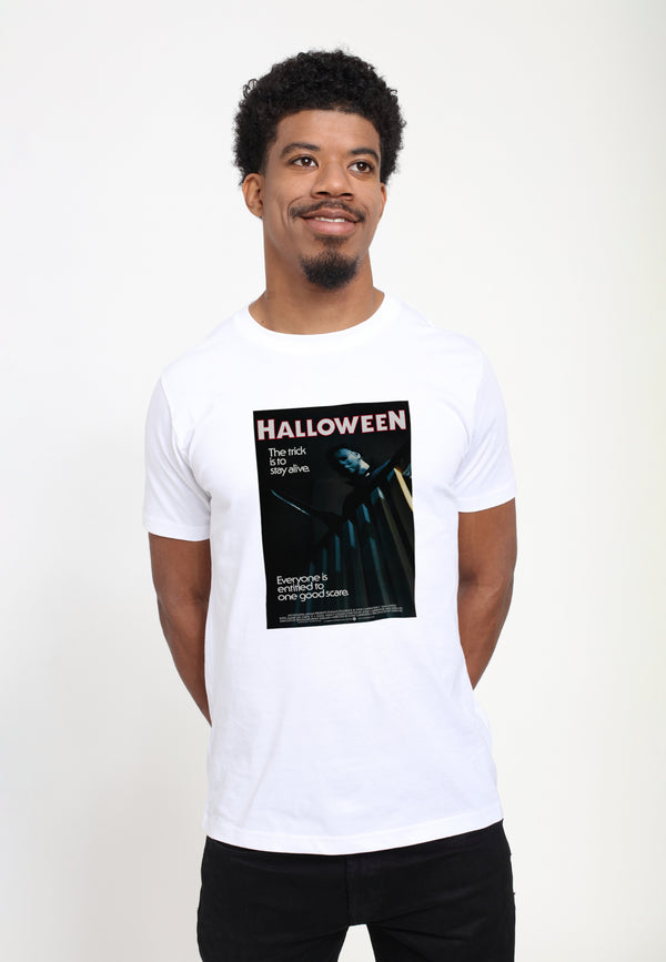 Halloween Tričko Unisex (Michael Myers The Trick Is To Stay Alive)