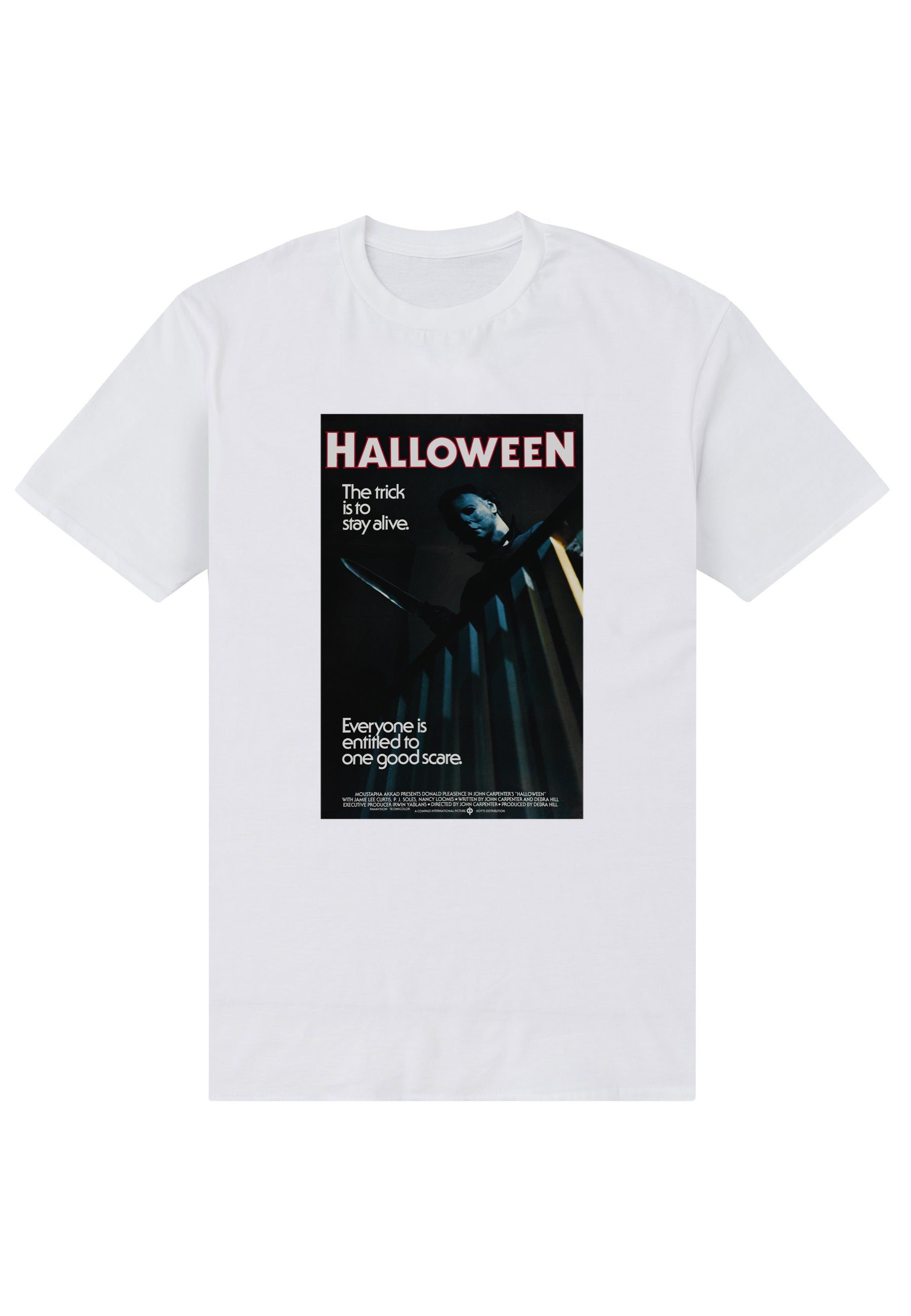 Halloween Tričko Unisex (Michael Myers The Trick Is To Stay Alive)