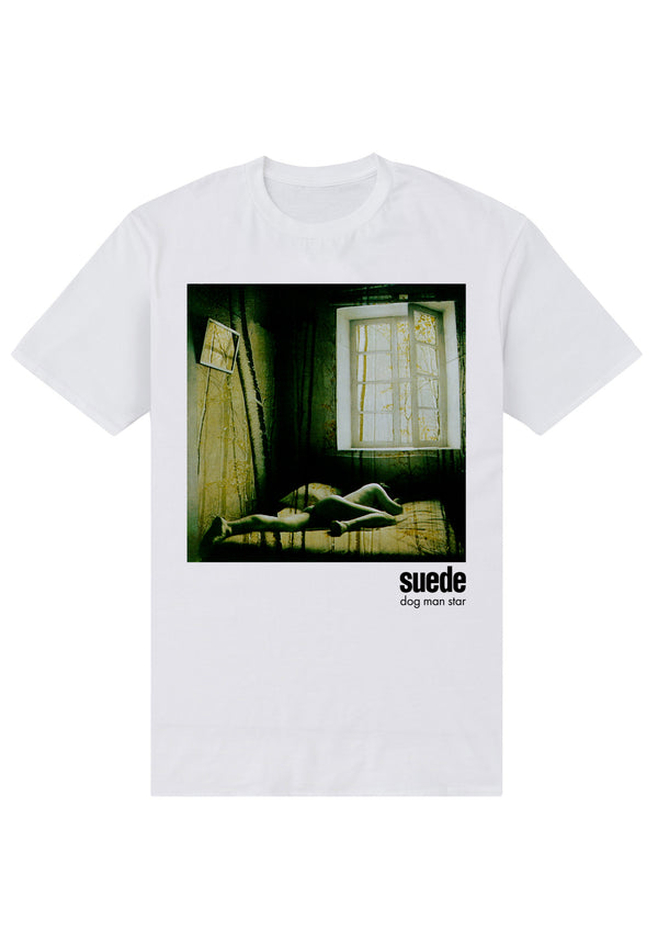 Suede Bílé Triko (Official Suede Dog Man Star T-shirt)