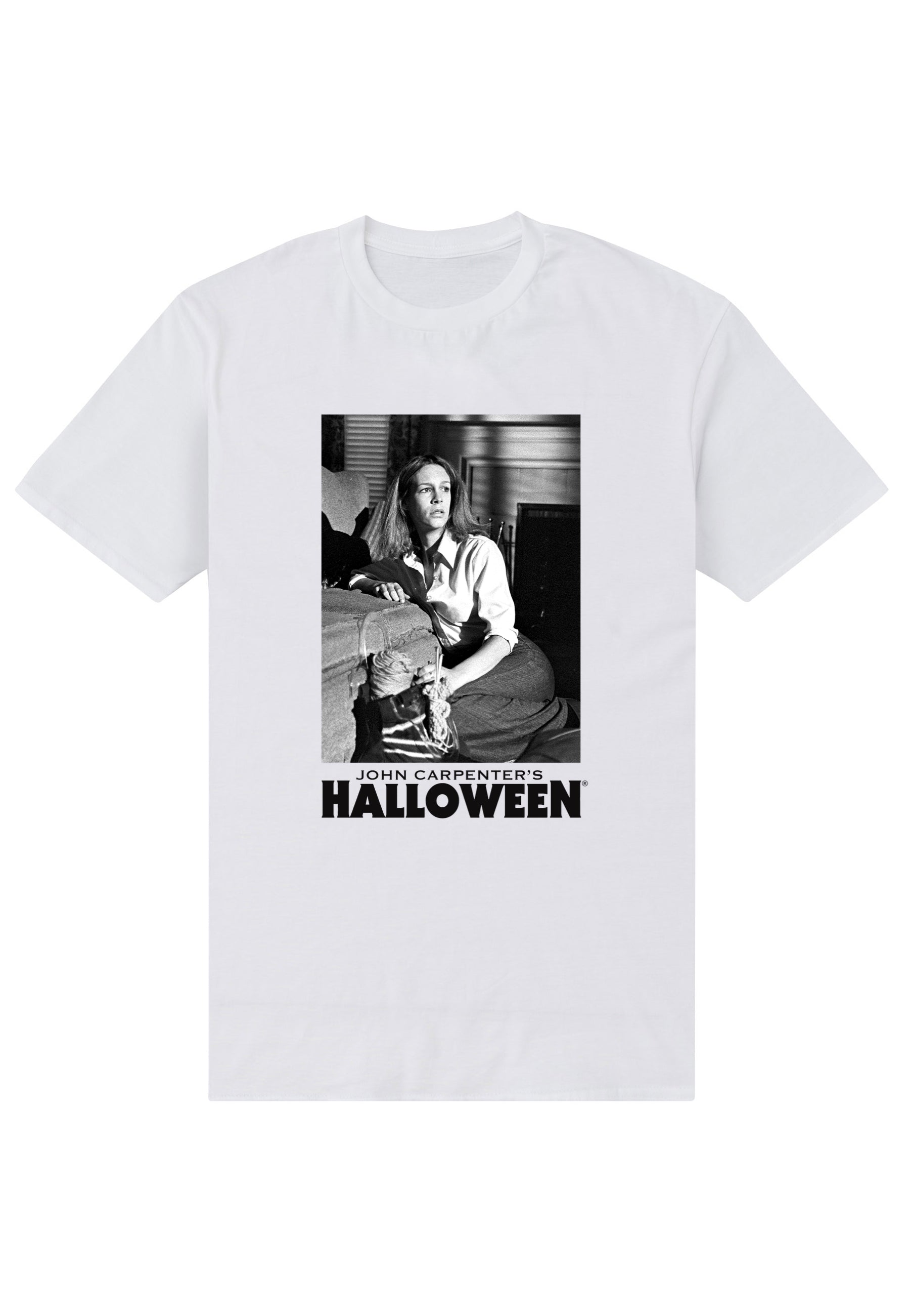 Halloween Tričko Unisex (Laurie Strode Hiding From Michael)