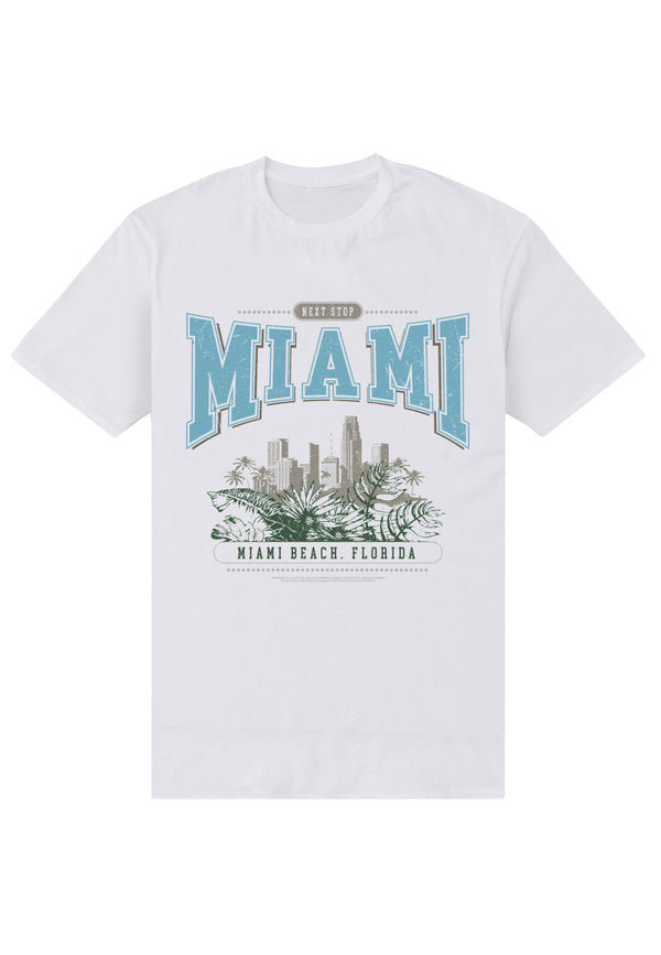 Další Zastávka Miami Tričko (Next Stop - Miami T-shirt)