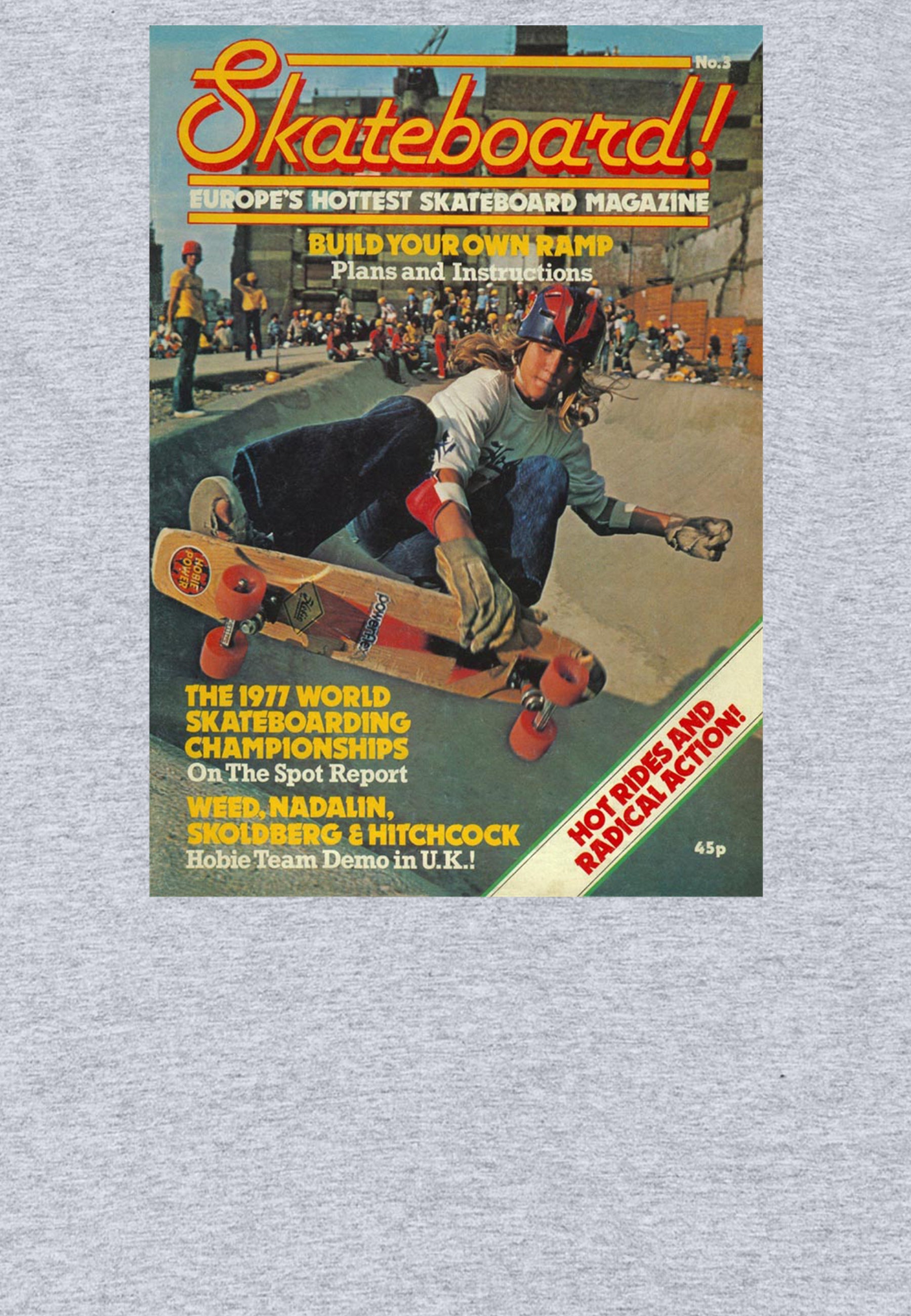 Skateboard Magazín Tričko (Skateboard Magazine T-shirt)