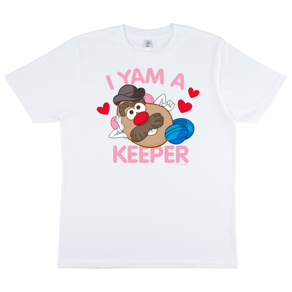 Mr. Potato Head Valentýnské Triko (Valentine's Day I Yam A Keeper T-Shirt)