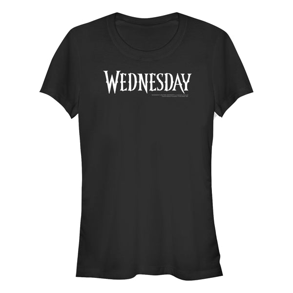 Wednesday Tričko Dámské (Wednesday Logo)