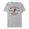 Varovaní Fotbalové Tričko (Soccer Warning T-shirt)