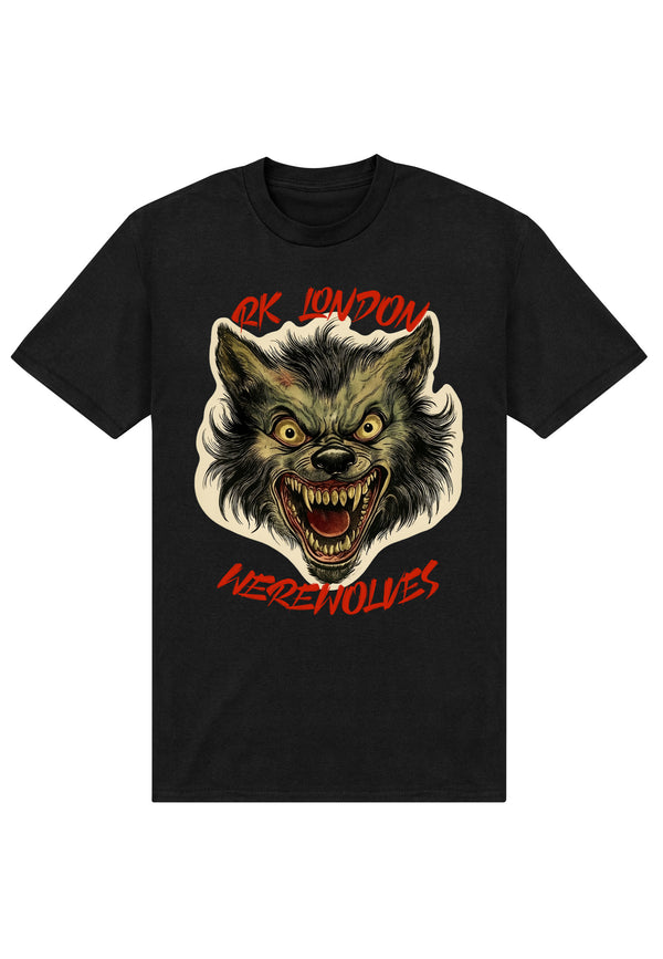 Vlkodlak Černé Triko (RK London - Werewolves T-shirt)