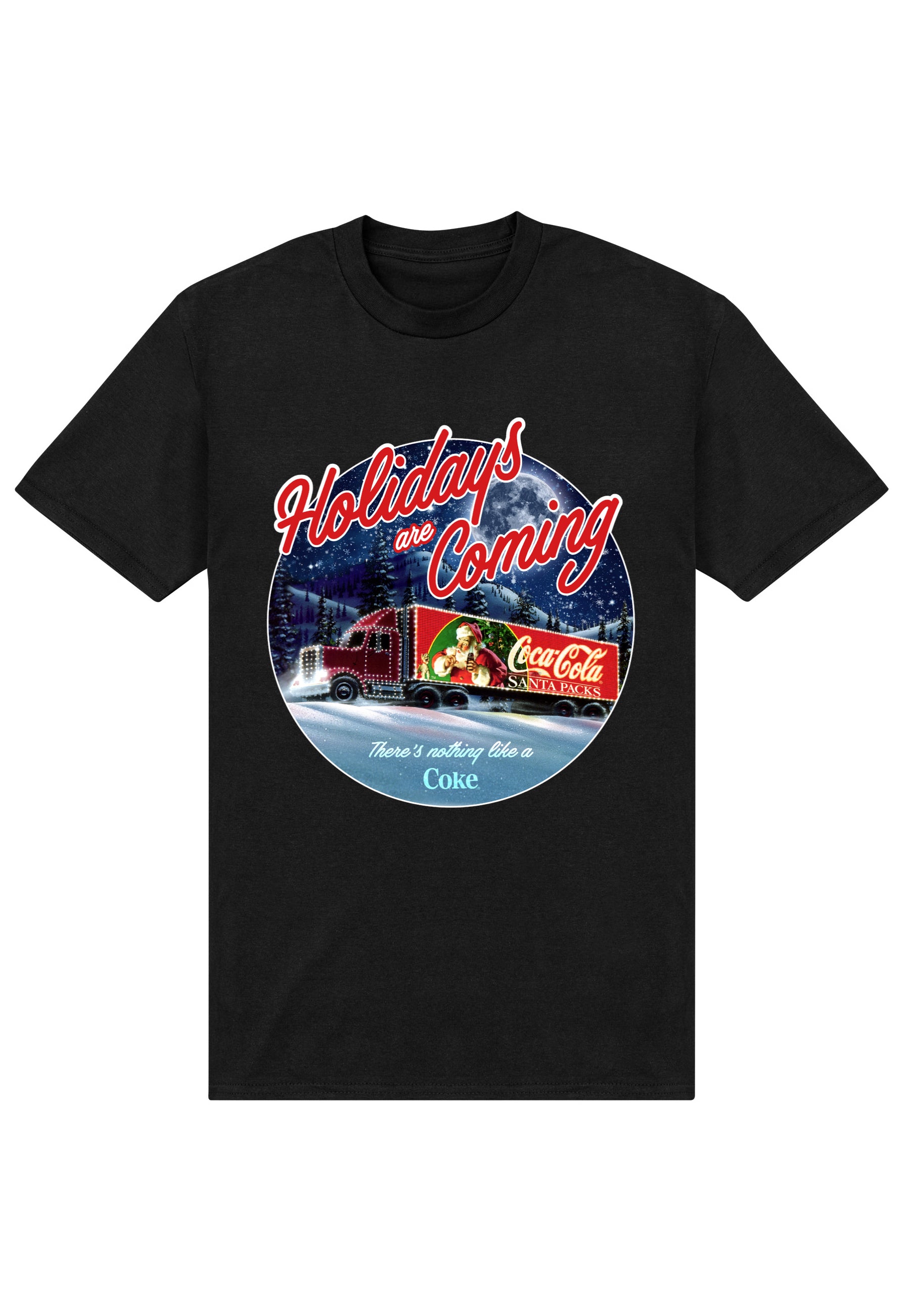 Coca Cola Tričko Unisex (Holidays Are Coming)
