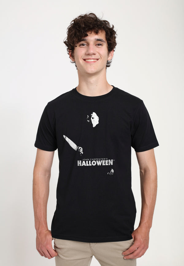 Halloween Tričko Unisex (Michael Myers Silhouette In The Darkness)