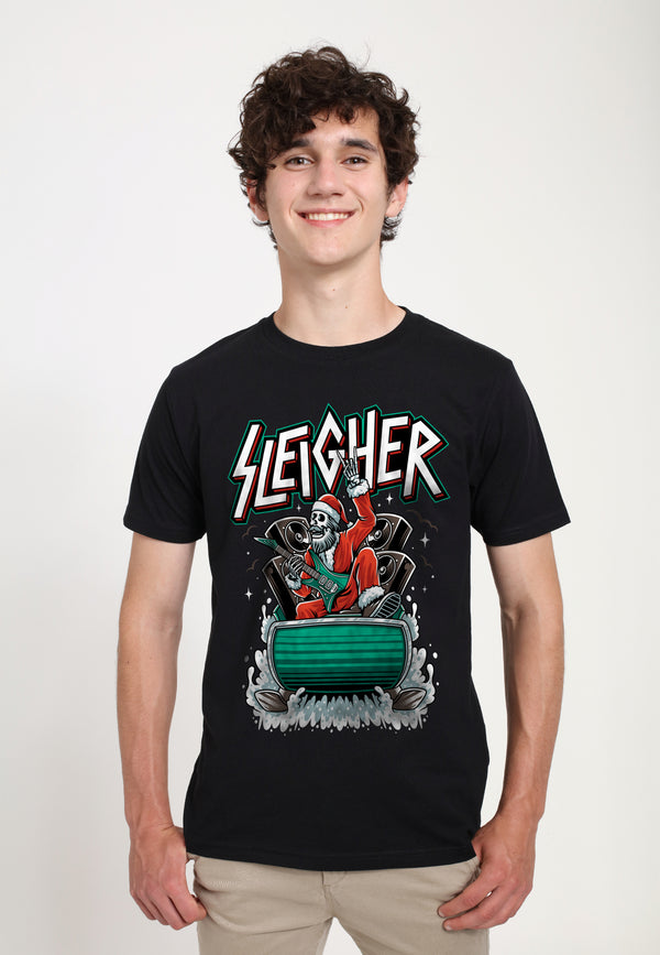 Vánoční Jezdec Tričko (Christmas Sleigher T-shirt)