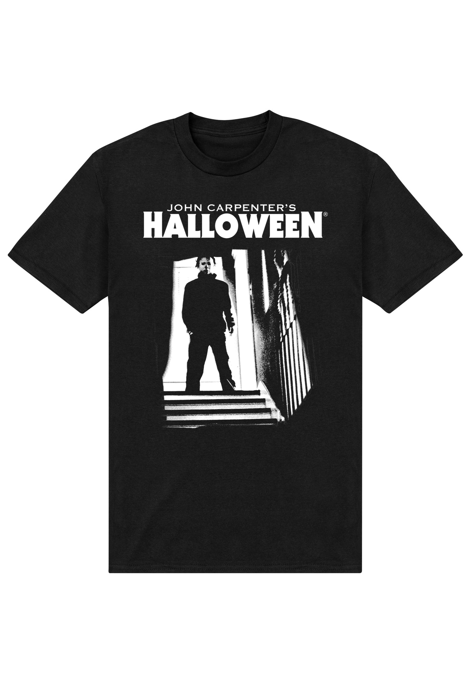 Halloween Tričko Unisex (Michael Myers Top Of The Stairs)