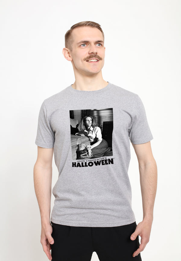 Halloween Tričko Unisex (Laurie Strode Hiding From Michael)