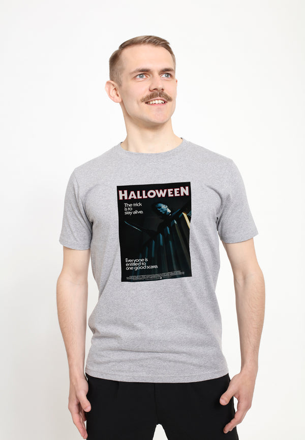 Halloween Tričko Unisex (Michael Myers The Trick Is To Stay Alive)