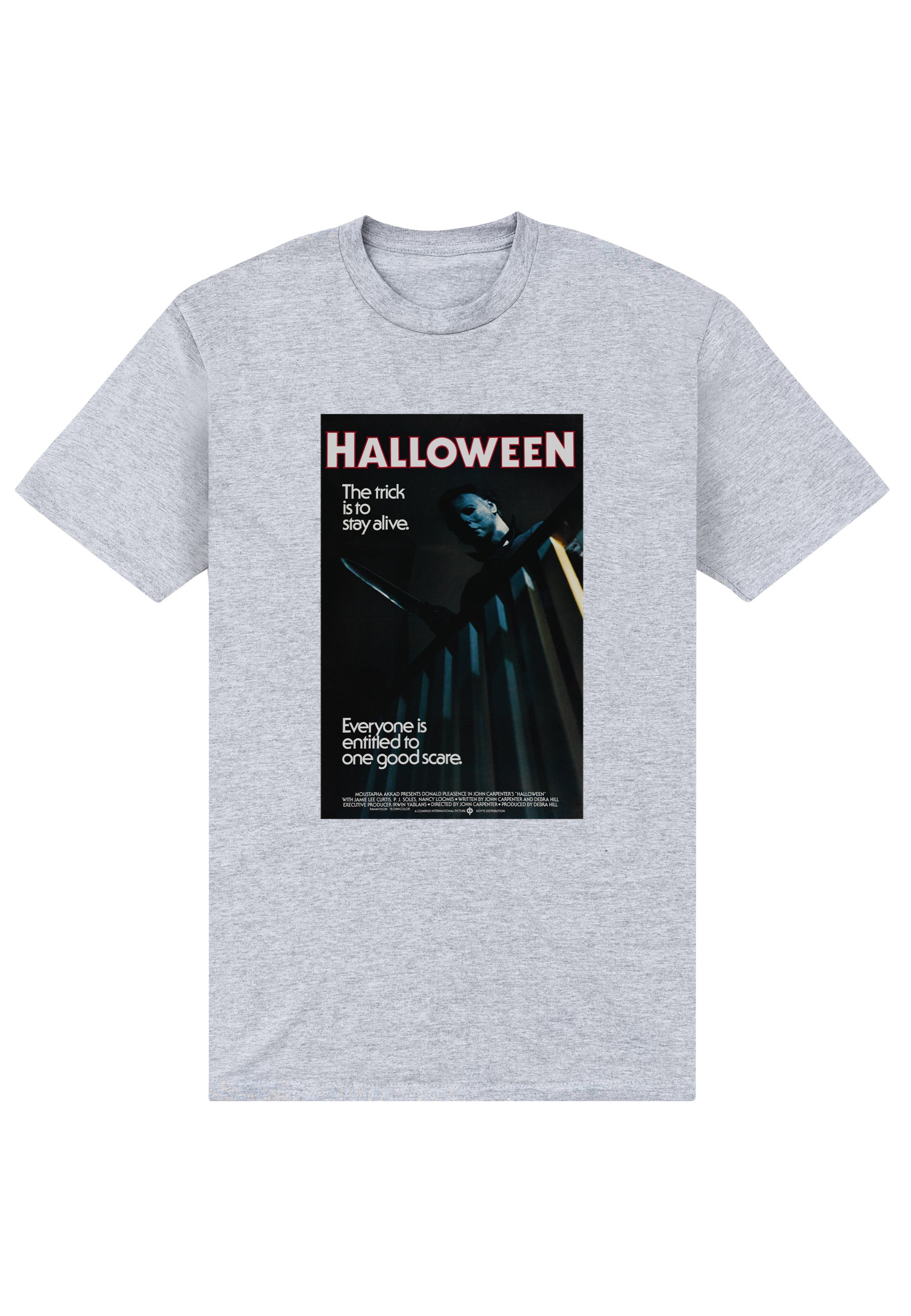 Halloween Tričko Unisex (Michael Myers The Trick Is To Stay Alive)