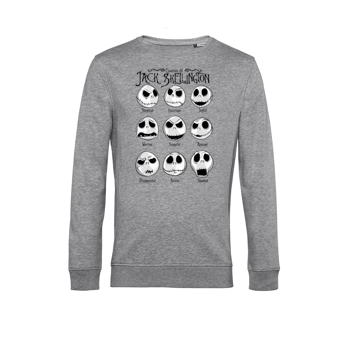 Nightmare Before Christmas Mikina Unisex (Jack Emotions)