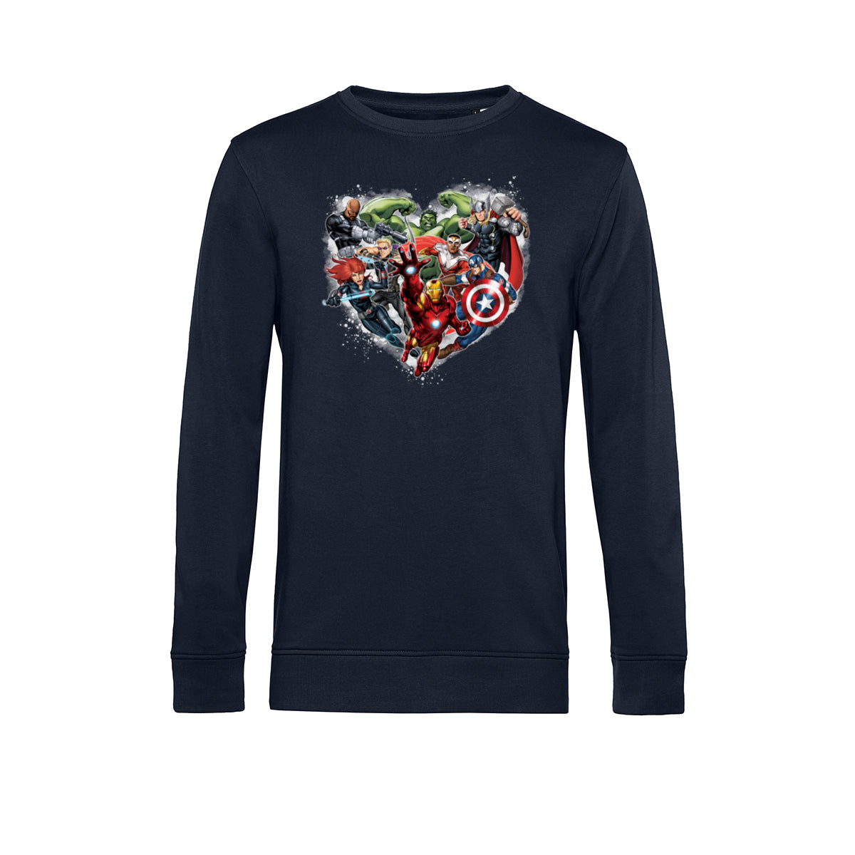 Avengers Mikina Unisex (Valentine's Day Avenger Heart)