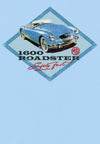 Britské Motory Světle Modré Triko (British Motor Heritage - MG Roadster T-shirt)