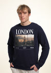 Další Zastávka Londýn Mikina (Next Stop - London Sweatshirt)