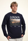 Další Zastávka Londýn Mikina (Next Stop - London Sweatshirt)