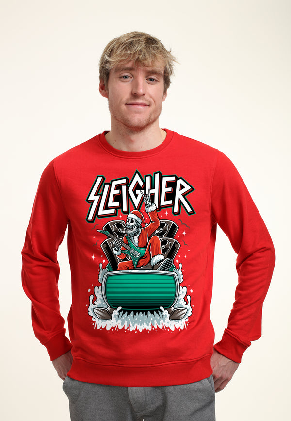 Vánoční Sáňkař Mikina (Christmas Sleigher Sweatshirt)