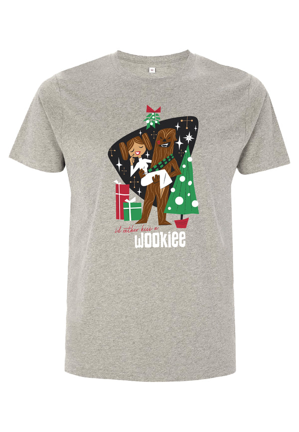 Star Wars -Tričko Unisex (Kiss a Wookiee)