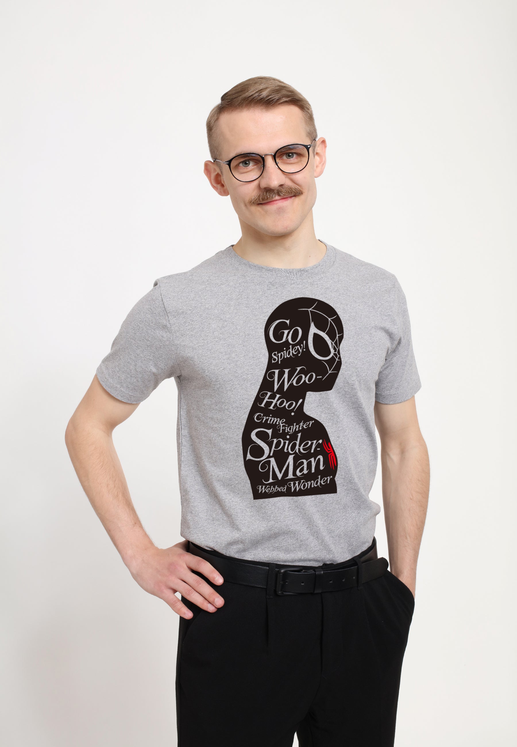 Marvel Avengers Tričko Unisex (SpiderMan Silhouette)