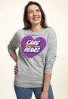 Starostliví Medvídci  Fialové Srdce Mikina (Care Bears Purple Heart Sweatshirt)