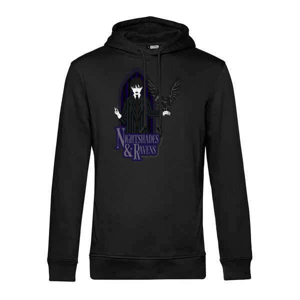 Wednesday Mikina Unisex (Nightshades and Ravens)