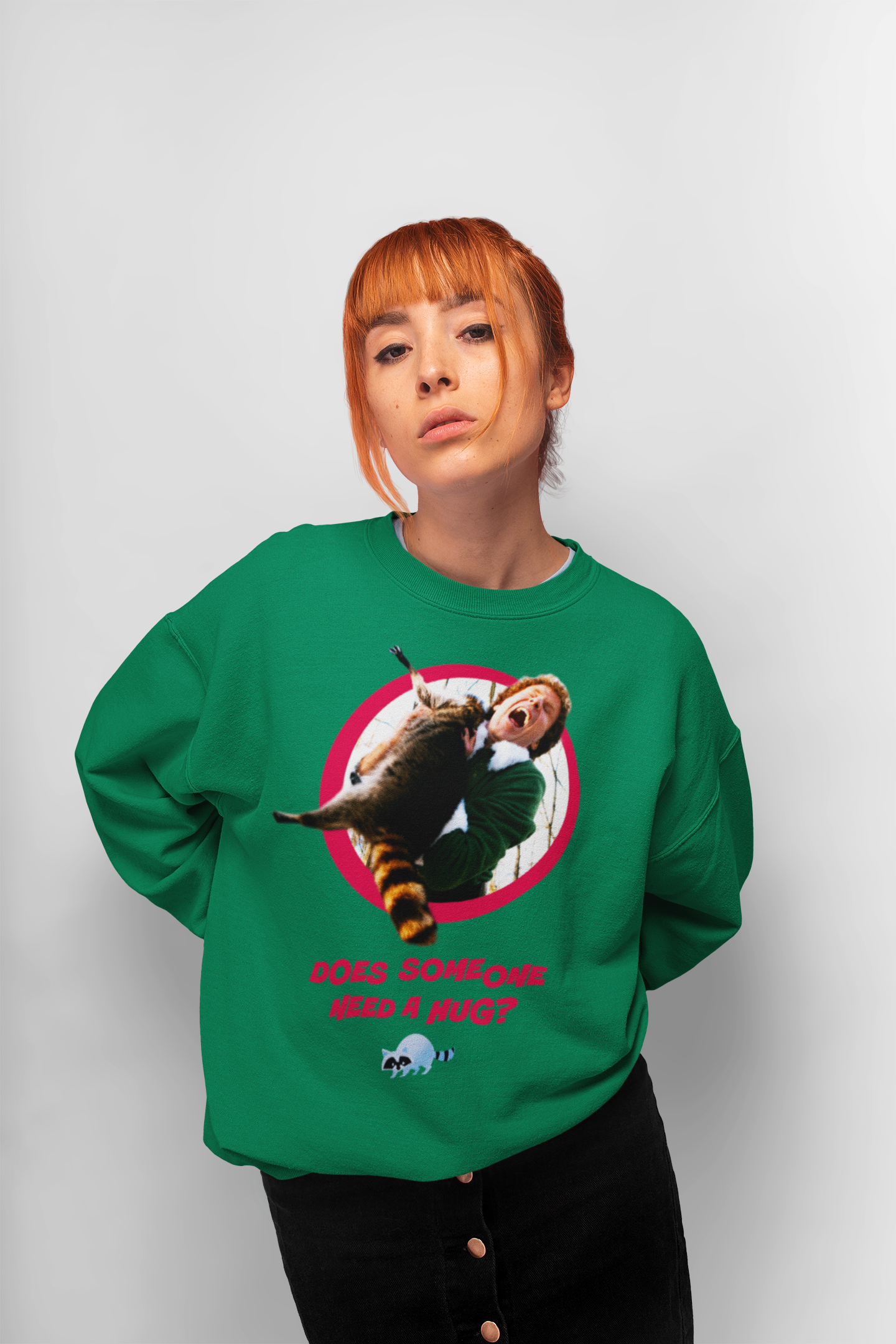 Elf Potřebuji Obejmout Mikina (Elf Need A Hug Sweatshirt)