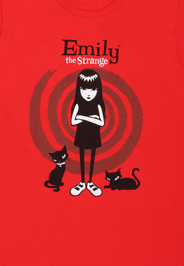 Emily Strange Tričko (Emily The Strange Swirl T-shirt)