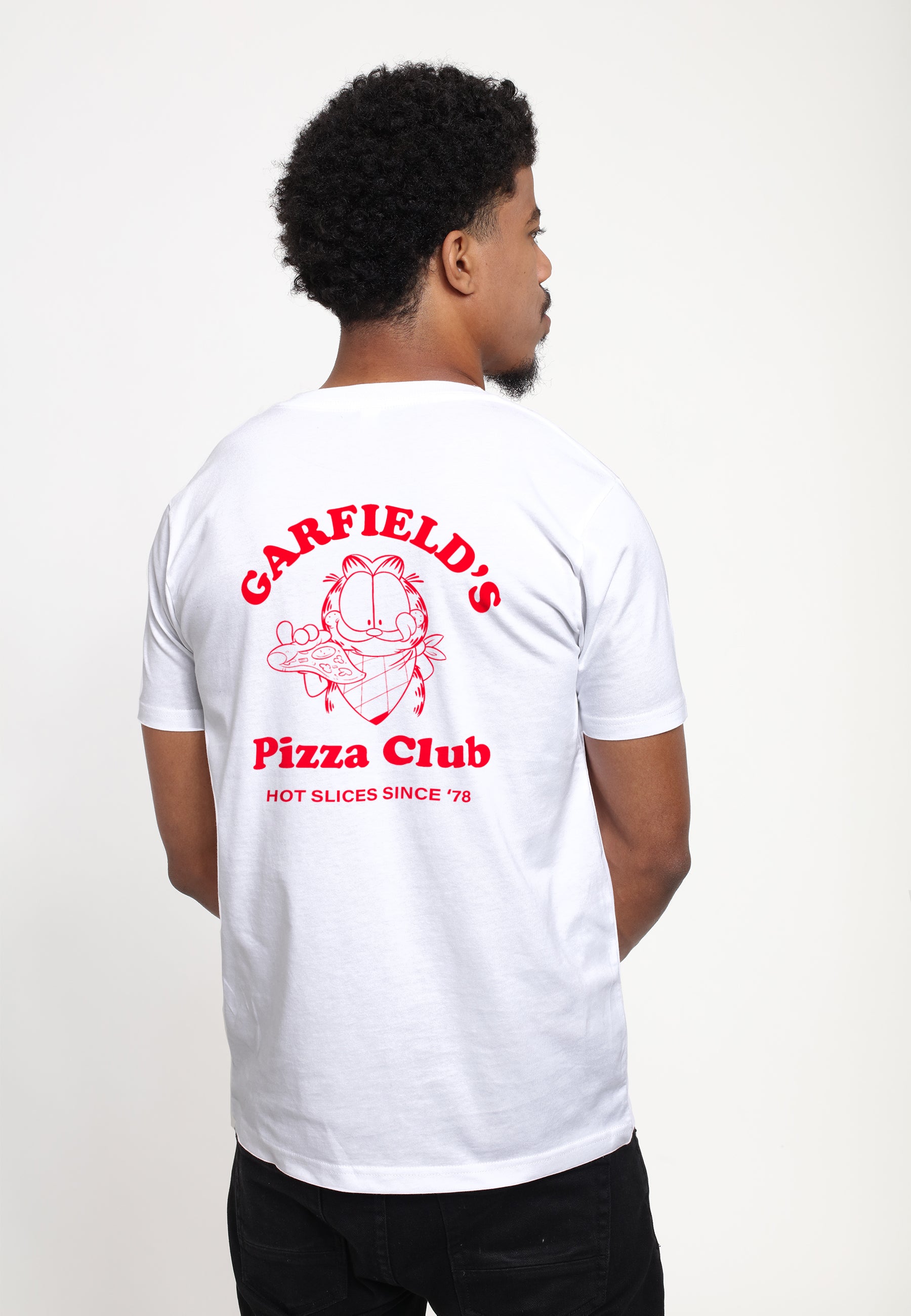 Garfield Pizza Tričko (Garfield 45 Pizza Club T-shirt)