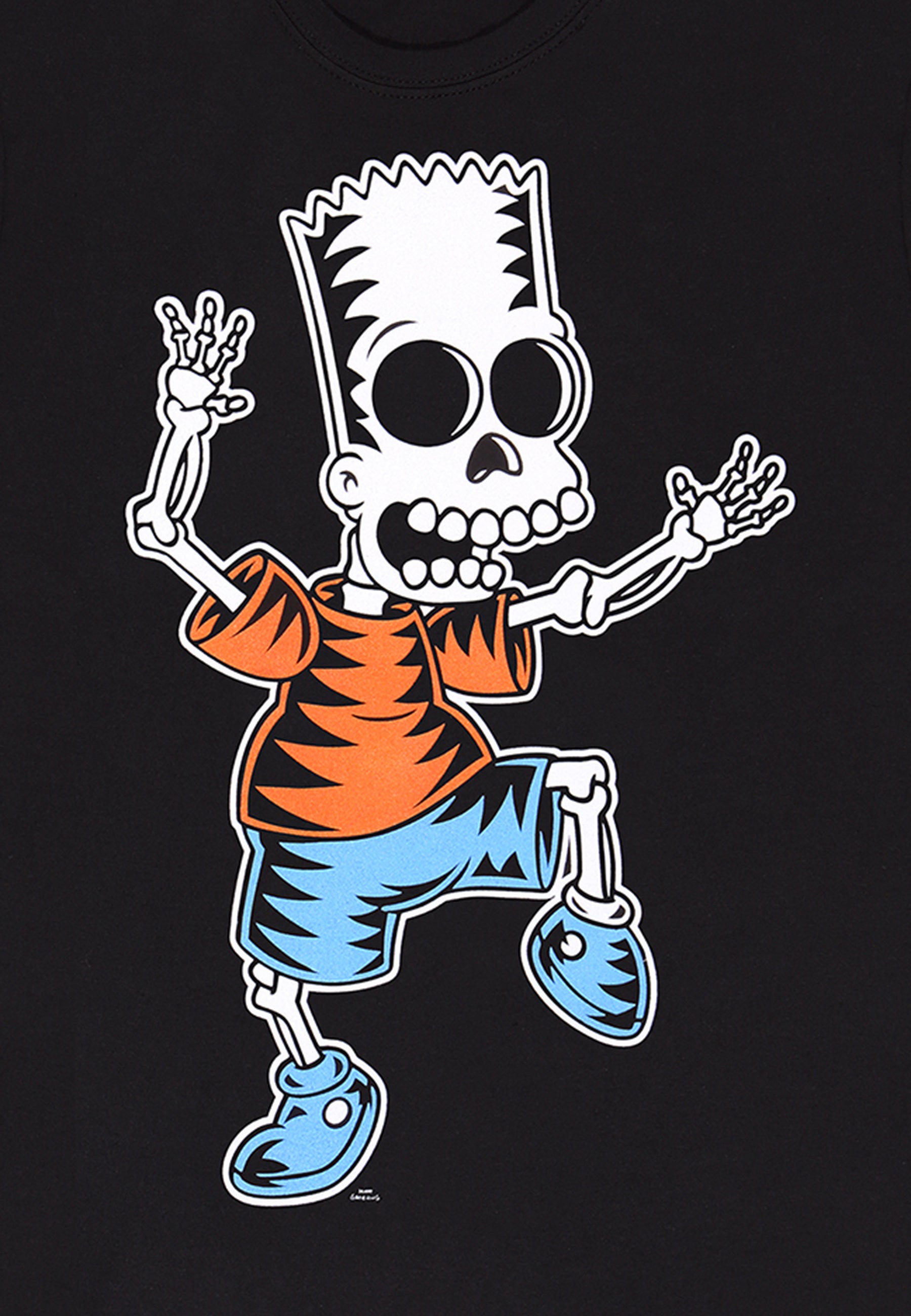 Simpsons Bart Tričko (Skeleton Bart T-shirt)