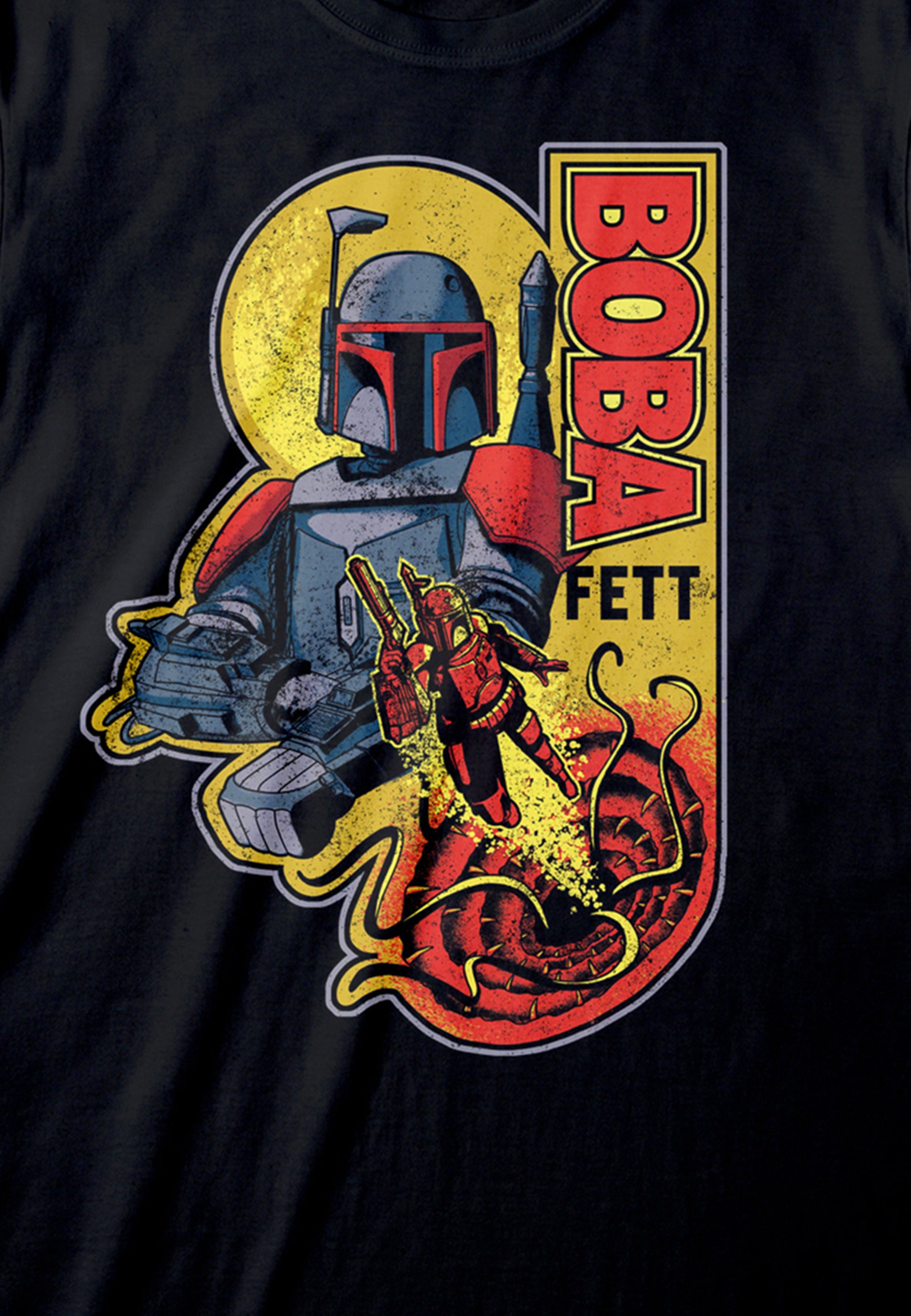 Hvězdné Války Tričko (Star Wars - Boba Multi Colour T-shirt)