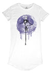 Ukradené Vánoce Bílé Tričkové Šaty (Nightmare Before Christmas - Women's T-Shirt Dress)