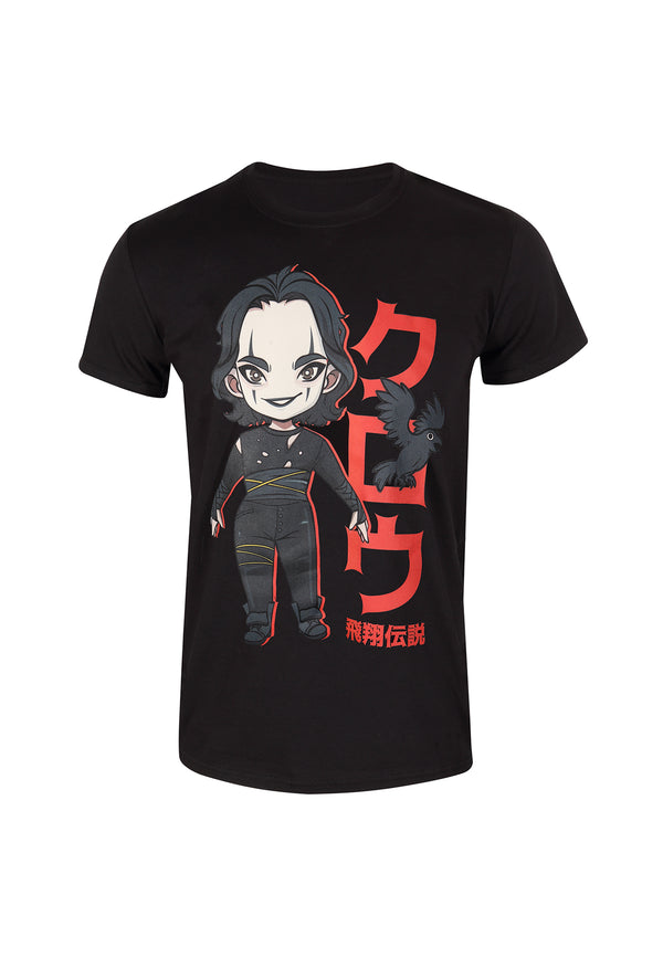 Vrána Tričko (The Crow - Anime T-shirt)