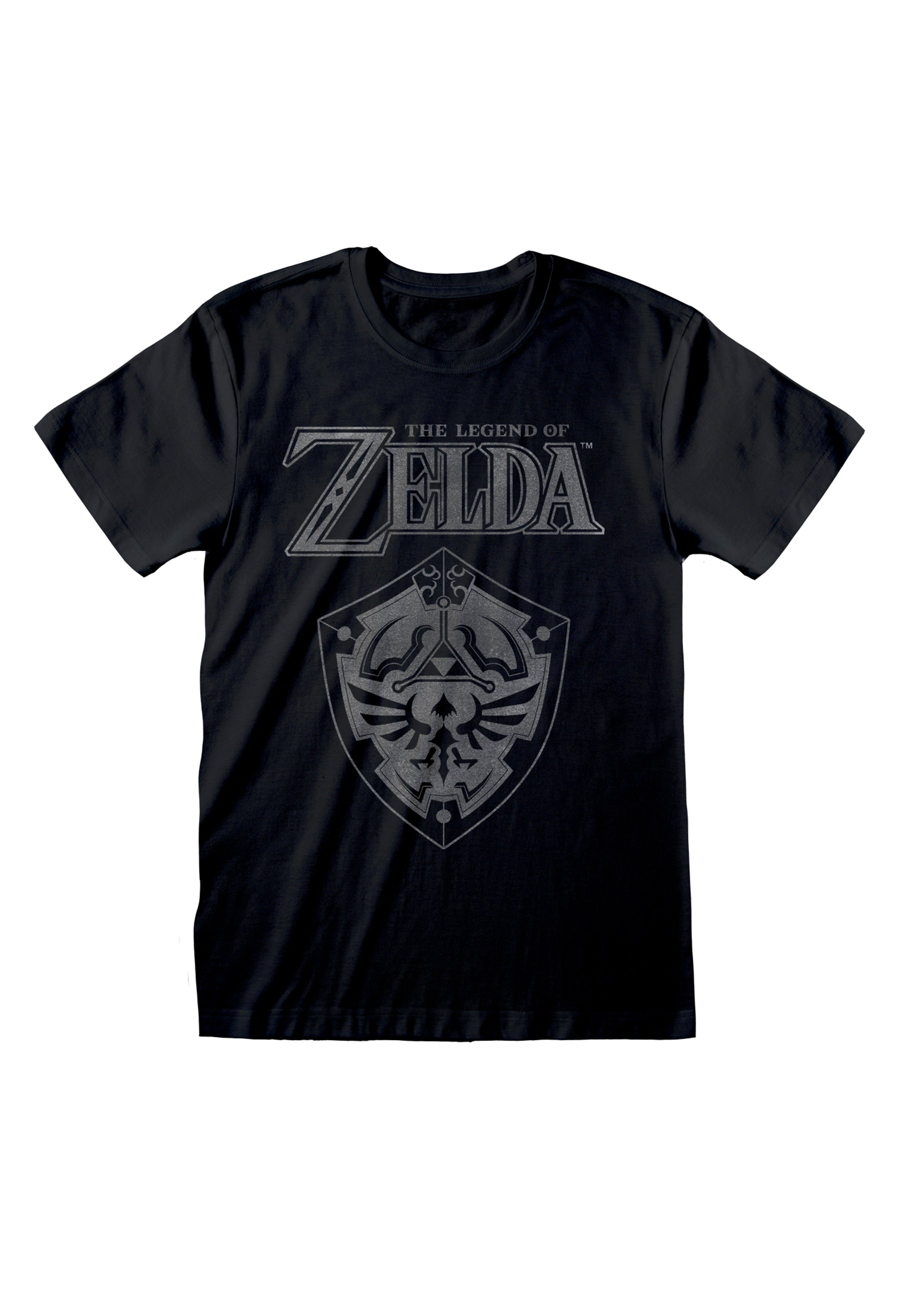 Legenda o Zeldě Tričko (Legend Of Zelda - Distressed Shield T-shirt)