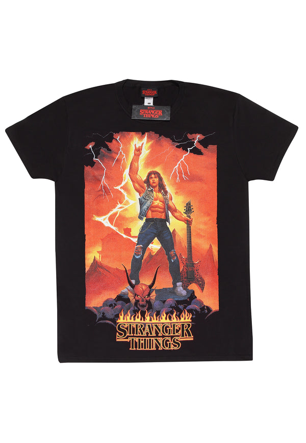 Stranger Things Tričko (Eddie Rocks T-shirt)