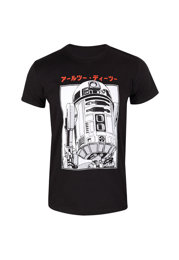 Hvězdné Války Tričko (Star Wars - R2D2 Katakana T-shirt)