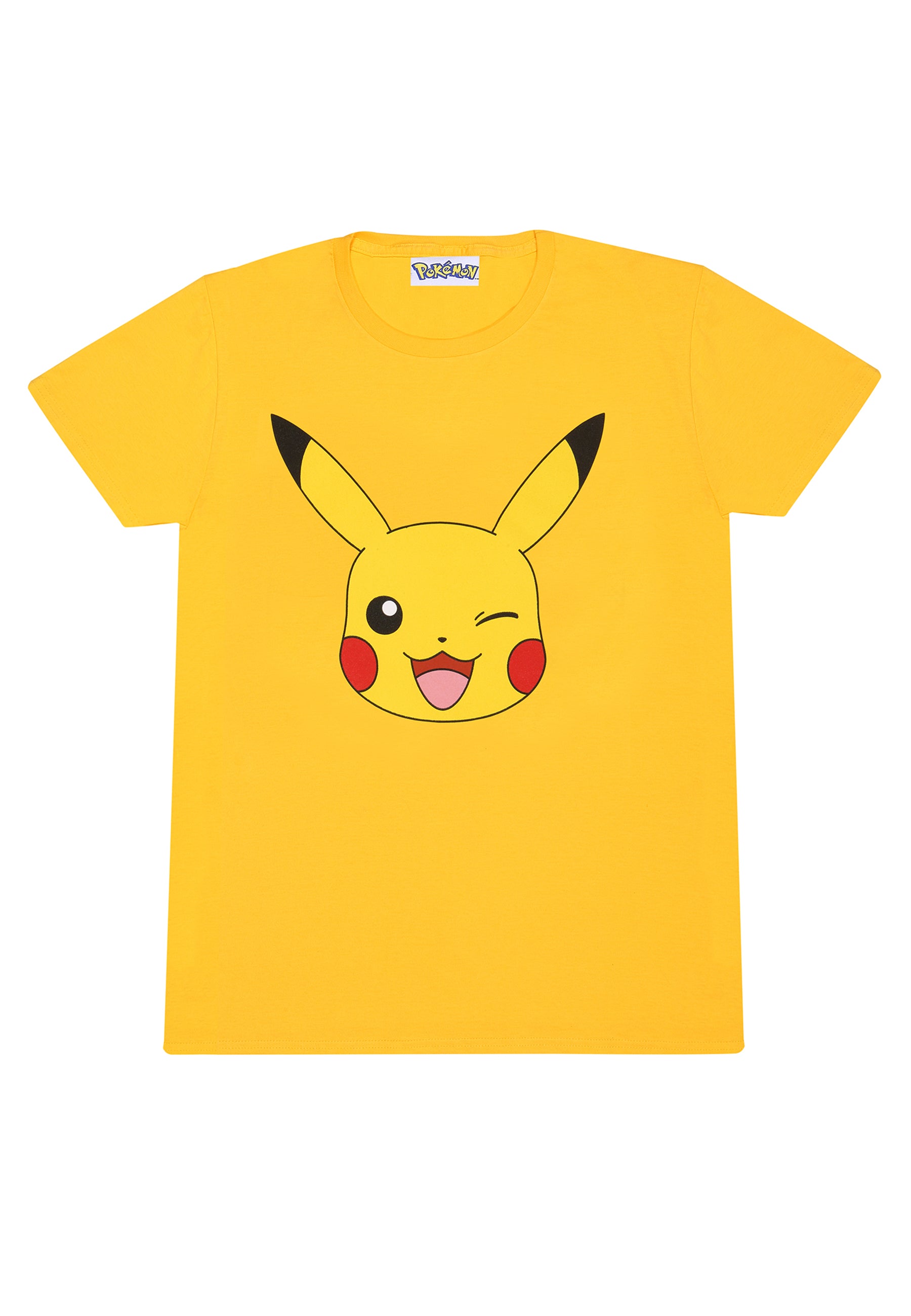 Pokémon Pikachu Tričko (Pikachu Face T-shirt)