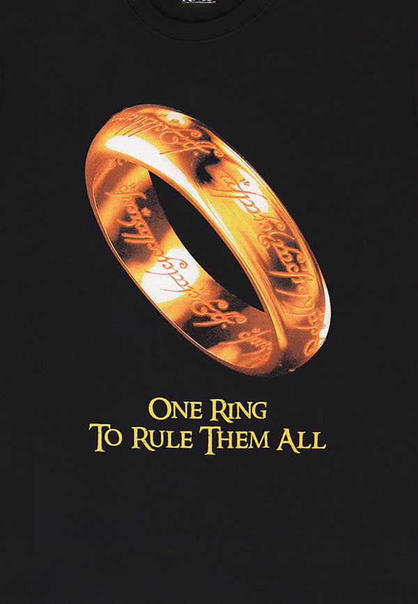 Pán Prstenů Prsten Tričko (Lord Of The Rings - One Ring To Rule Them All T-shirt)