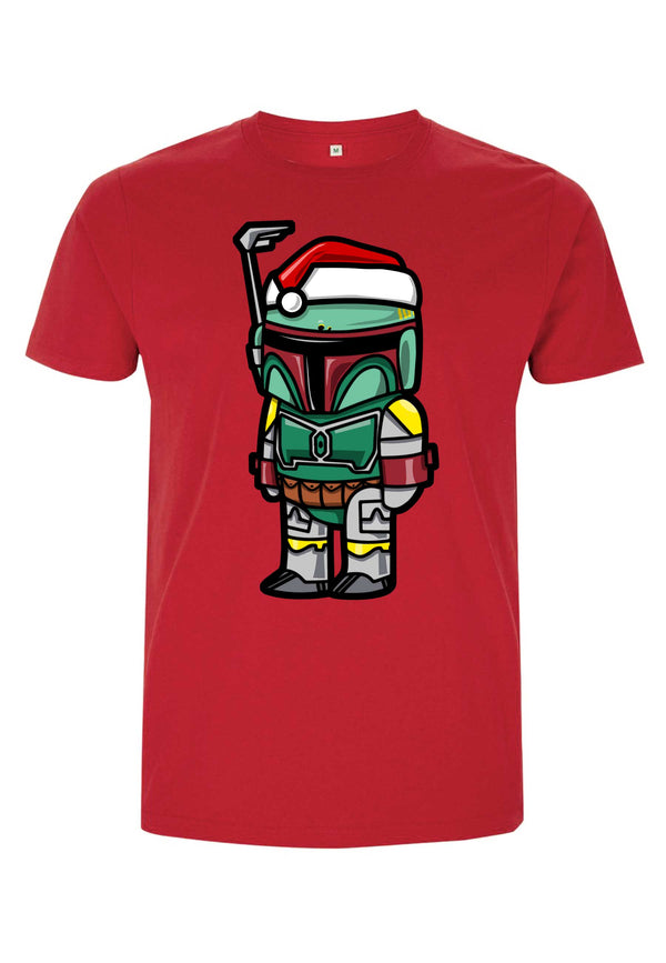 Star Wars Tričko Unisex (Boba Santa)