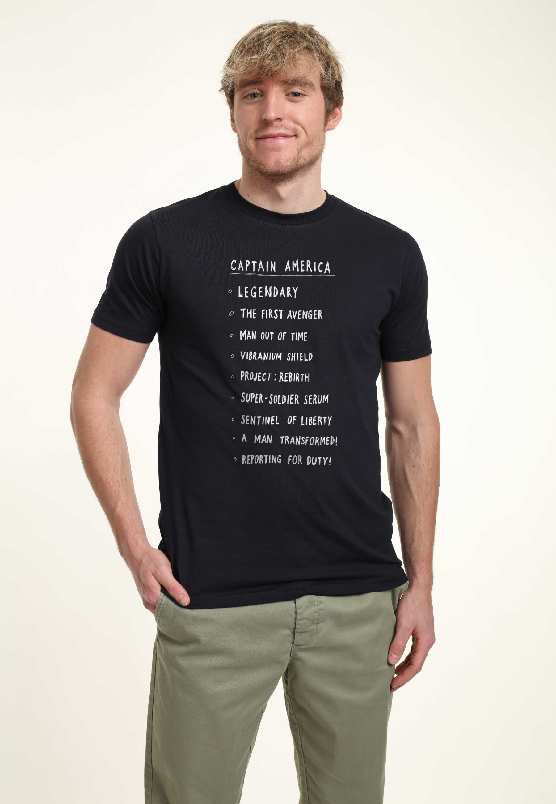 Avengers Tričko Unisex (Cap List)