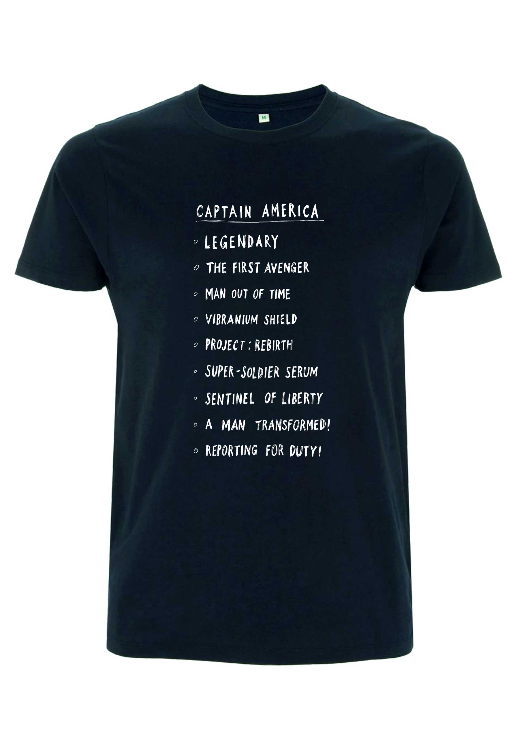 Avengers Tričko Unisex (Cap List)