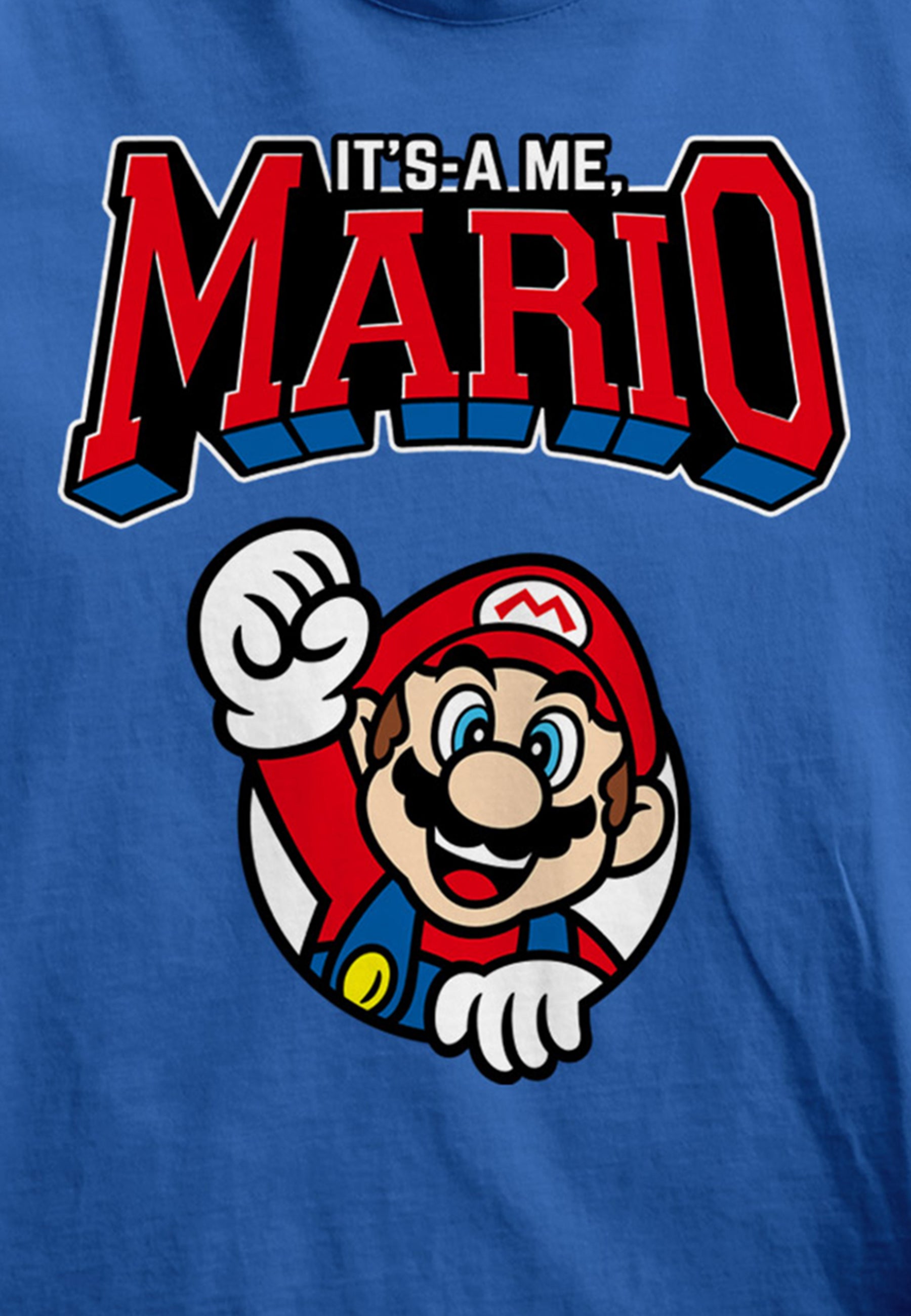 Super Mario Mario Dětské Tričko (Mario Varsity Kids T-shirt)