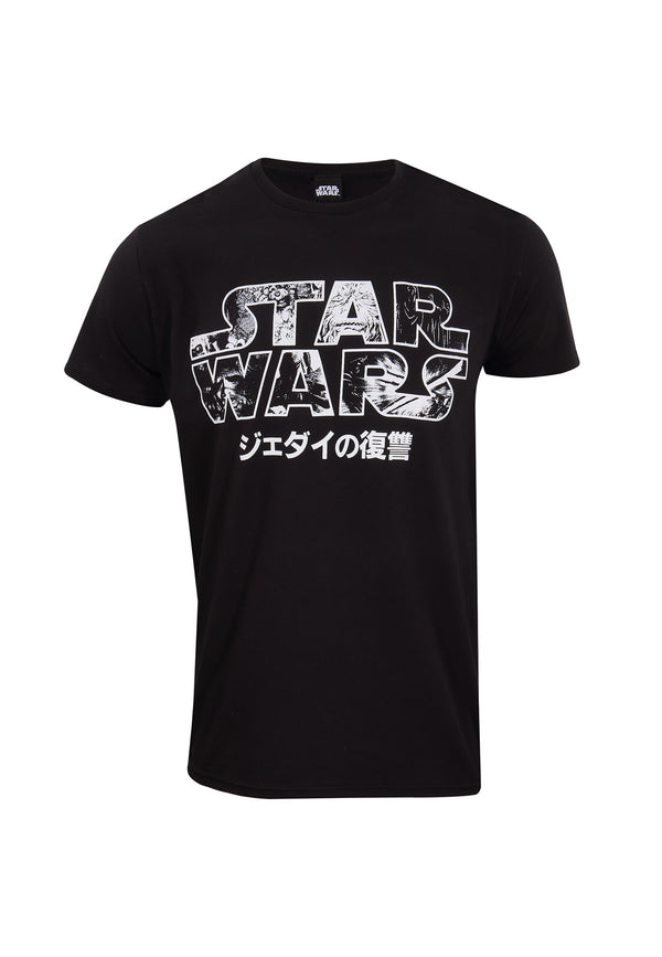 Hvězdné Války Tričko (Star Wars - Manga Logo T-shirt)