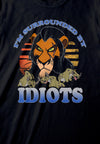 Lví Král Tričko (Lion King - Surrounded By Idiots T-shirt)