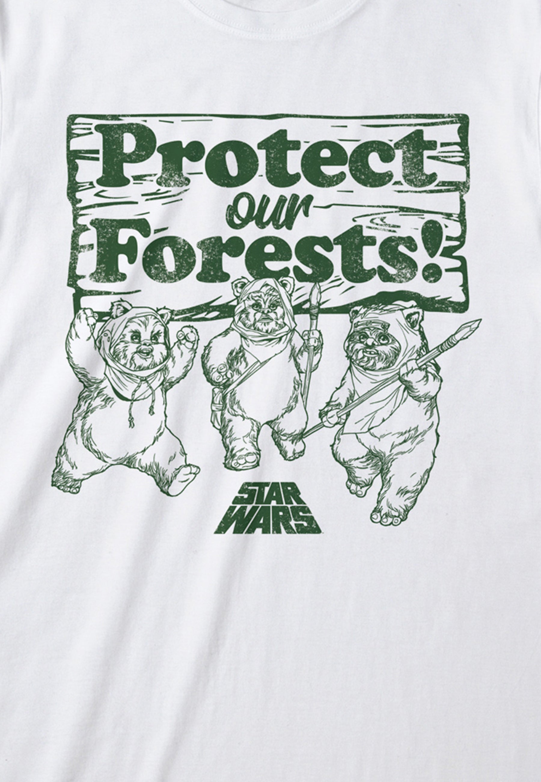 Hvězdné Války Zachraňte Naše Lesy Tričko (Star Wars - Protect our Forests T-shirt)