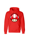 Nintendo Super Mario Mikina (Power Up Mushroom Hoodie)