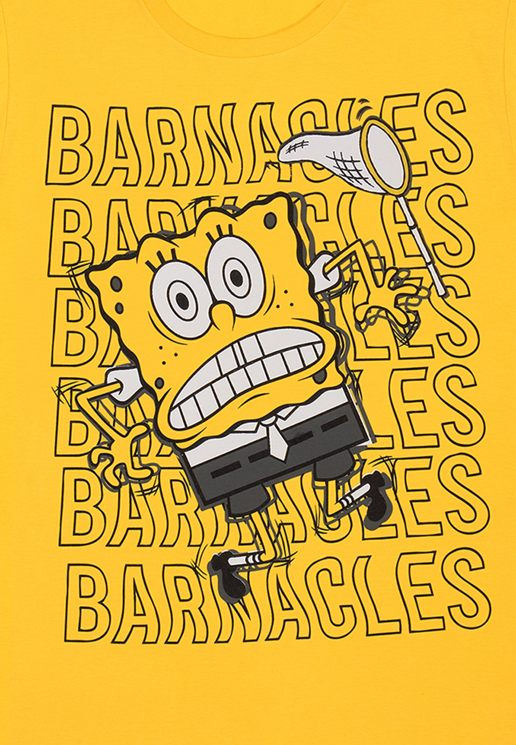 Spongebob V Kalhotách Tričko (Spongebob Squarepants - Barnacles T-shirt)