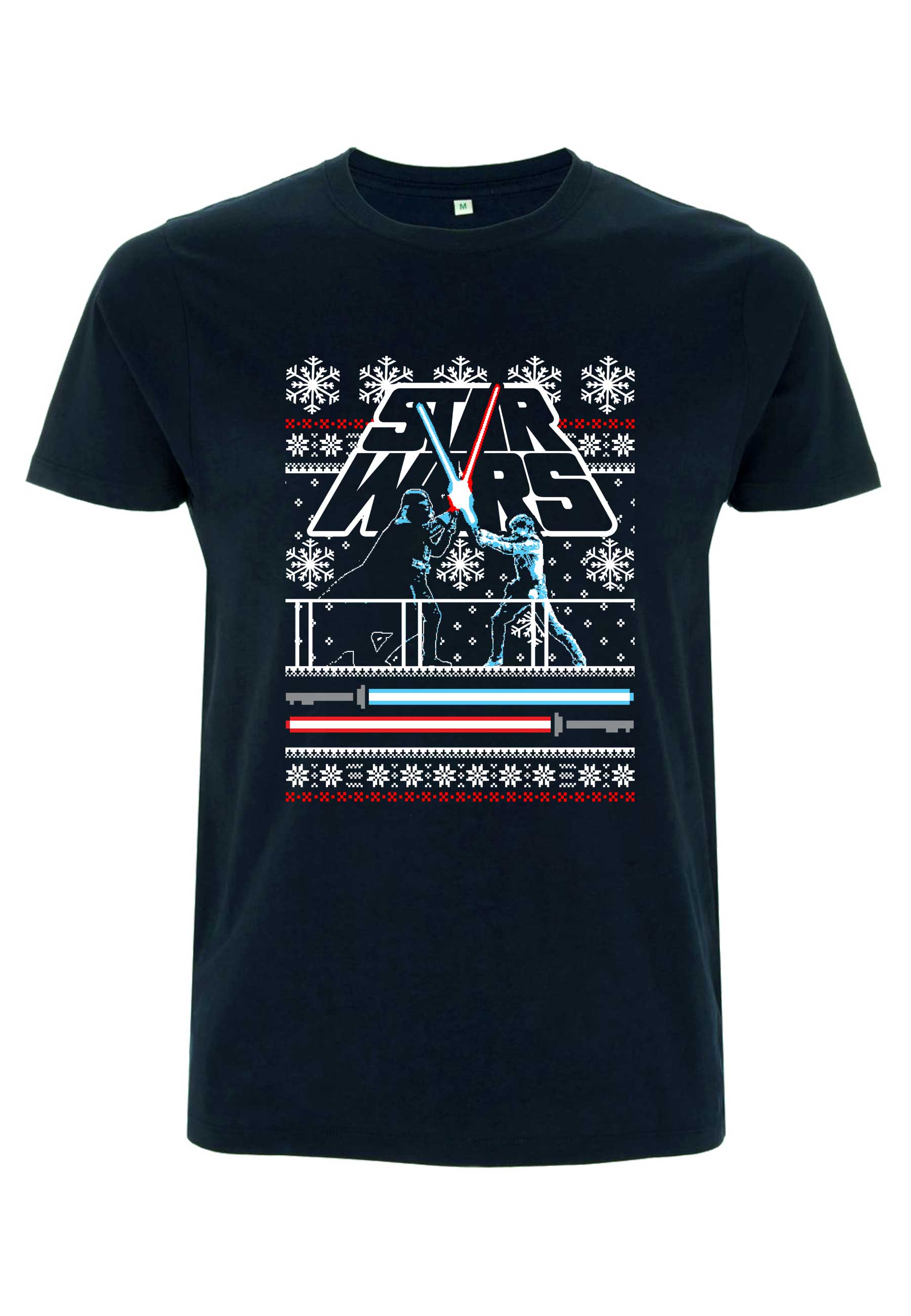 Star Wars Tričko Unisex (Holiday Face Off Ugly Sweater)